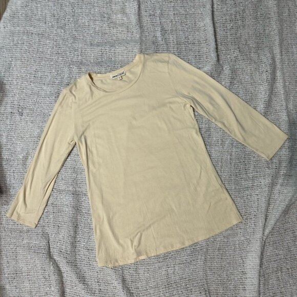 Johnny Was CALMÉ 3/4 Quarter Sleeve T-Shirt Medium - Picture 2 of 9